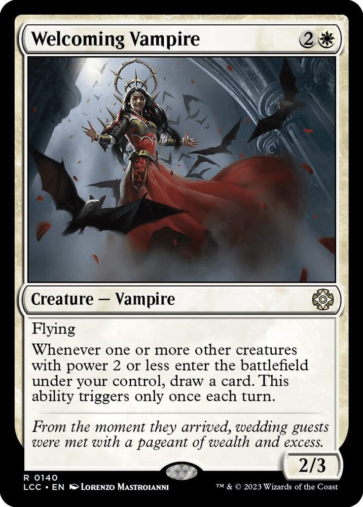 Welcoming Vampire 140 (Commander: The Lost Caverns of Ixalan)  | Good Games Adelaide SA