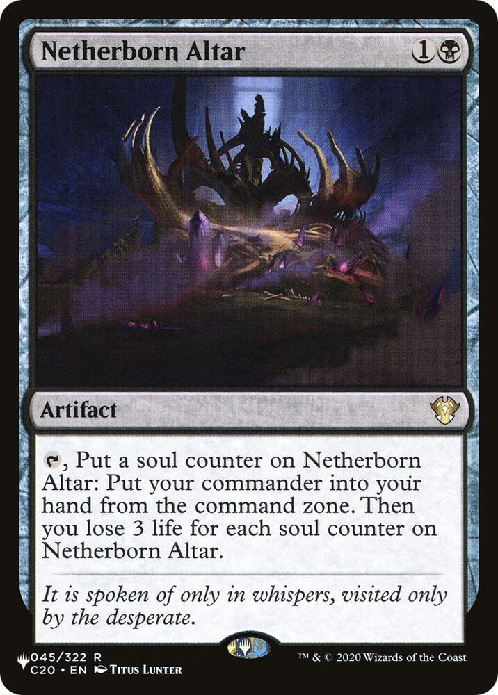 Netherborn Altar 045/322 (The List Reprints)  | Good Games Adelaide SA