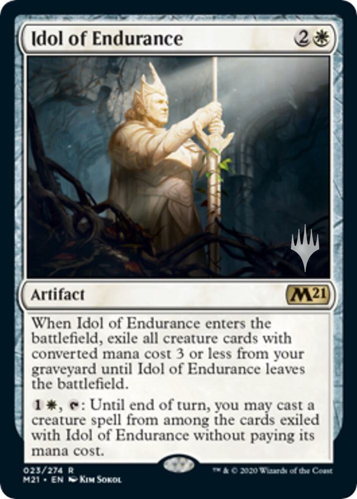 Idol of Endurance 23 (Promo Pack: Core Set 2021)  | Good Games Adelaide SA