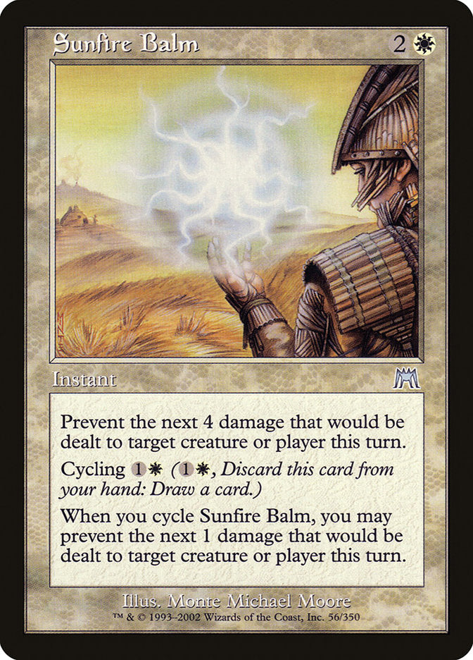 Sunfire Balm 56 (Onslaught)  - Foil | Good Games Adelaide SA