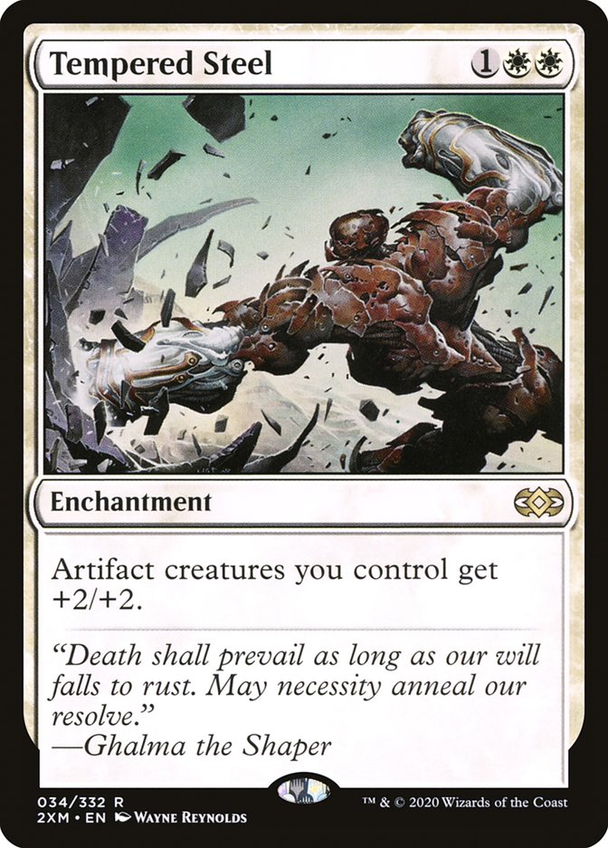Tempered Steel 34 (Double Masters)  - Foil | Good Games Adelaide SA