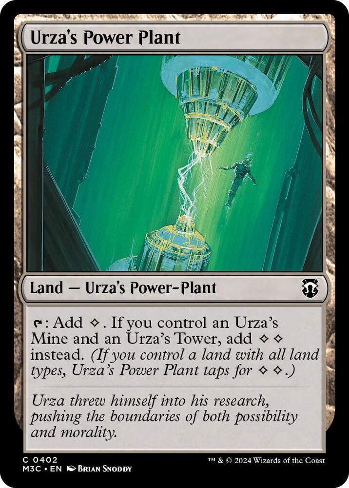 Urza's Power Plant 402/411 (Commander: Modern Horizons 3)  - Ripple Foil | Good Games Adelaide SA