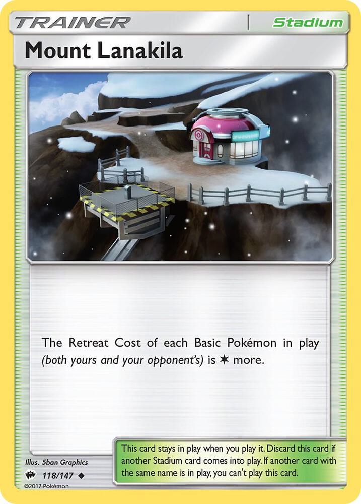 Mount Lanakila 118/147 (SM - Burning Shadows)  | Good Games Adelaide SA