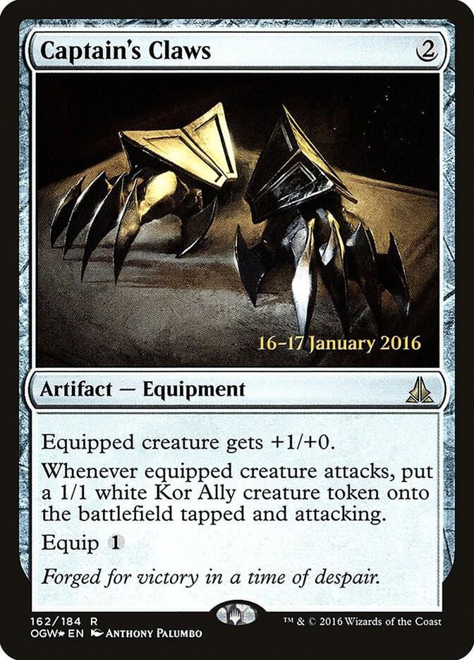 Captains Claws 162 (Prerelease Cards)  - Foil | Good Games Adelaide SA