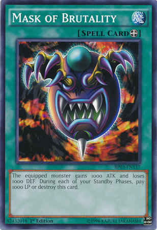 Mask of Brutality [BP03-EN137] Common | Good Games Adelaide SA