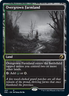 Overgrown Farmland 265 (Innistrad: Double Feature)  | Good Games Adelaide SA