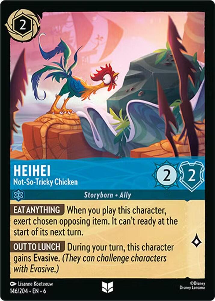 HeiHei Not So Tricky Chicken 146/204 (Azurite Sea)  | Good Games Adelaide SA