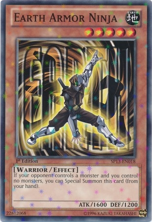 Earth Armor Ninja [SP13-EN018] Starfoil Rare | Good Games Adelaide SA