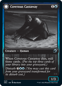 Covetous Castaway // Ghostly Castigator [Innistrad: Double Feature] | Good Games Adelaide SA
