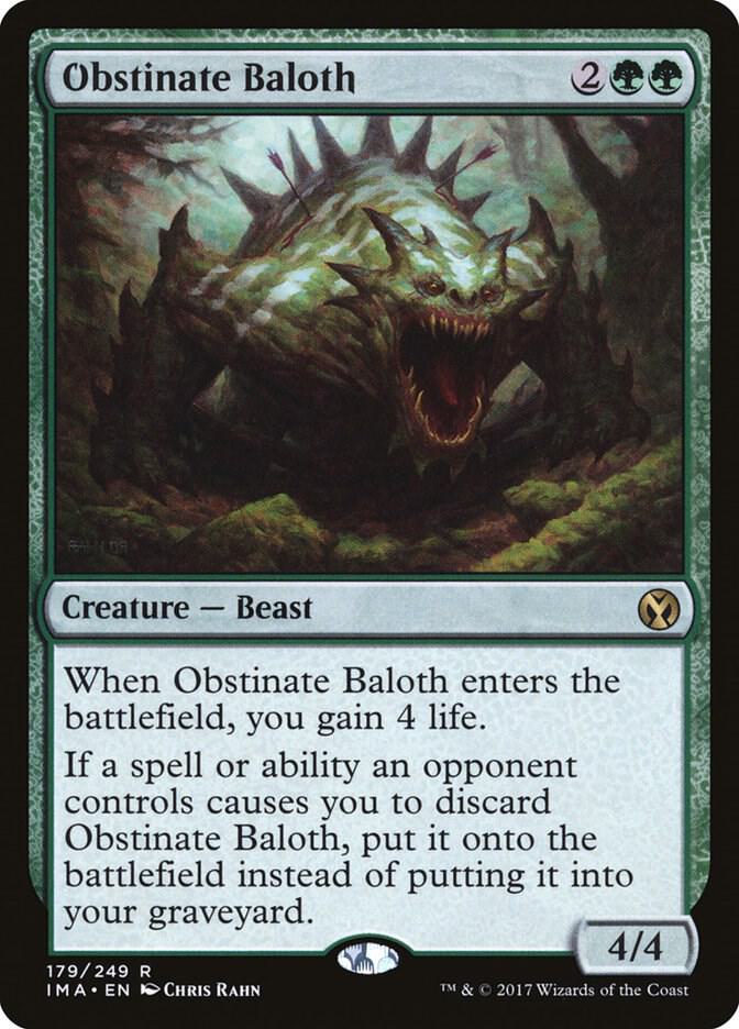 Obstinate Baloth 179 (Iconic Masters)  | Good Games Adelaide SA