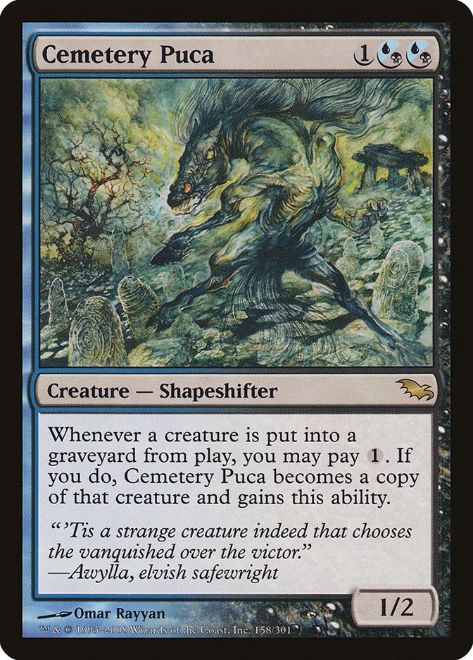 Cemetery Puca 158 (Shadowmoor)  - Foil | Good Games Adelaide SA