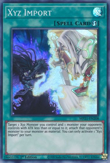 Xyz Import [MP21-EN208] Super Rare | Good Games Adelaide SA