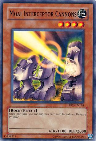 Moai Interceptor Cannons [DR3-EN194] Common | Good Games Adelaide SA