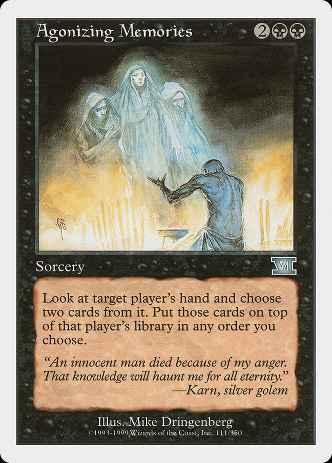 Agonizing Memories [Classic Sixth Edition] | Good Games Adelaide SA