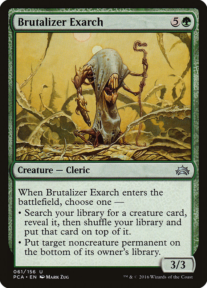 Brutalizer Exarch 61 (Planechase Anthology)  | Good Games Adelaide SA