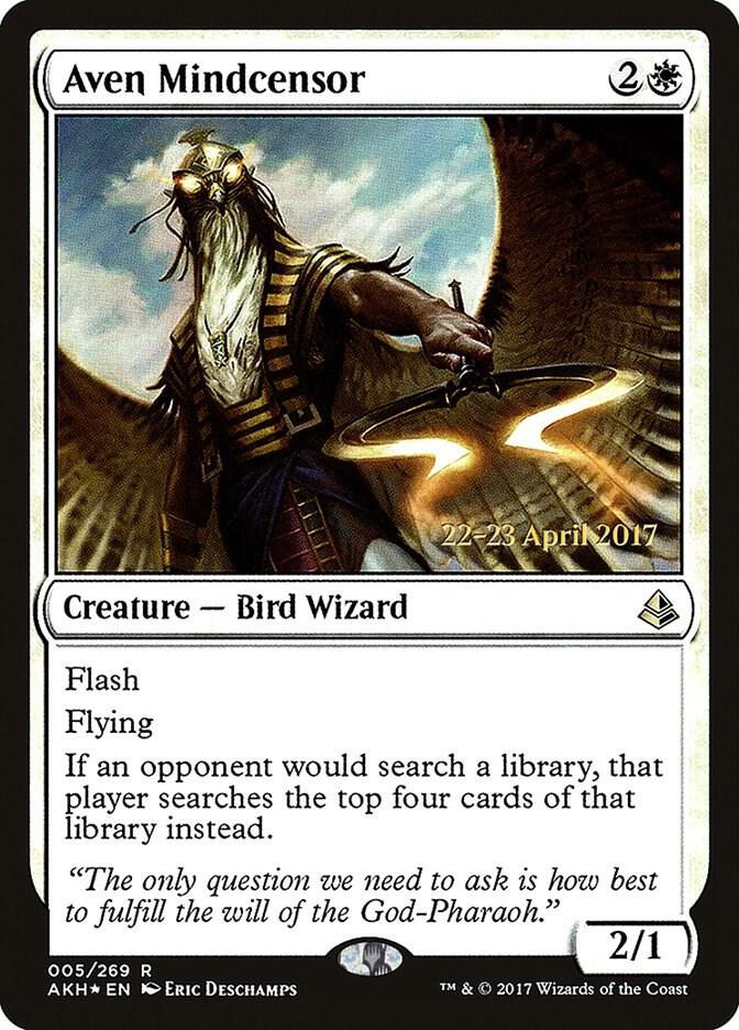 Aven Mindcensor 5 (Prerelease Cards)  - PreRelease Foil | Good Games Adelaide SA
