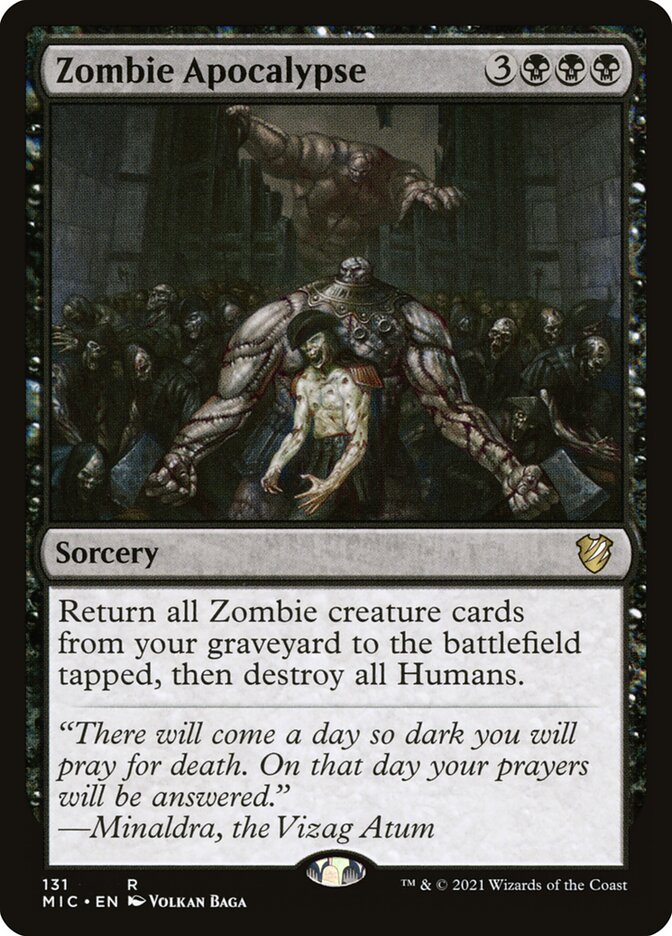 Zombie Apocalypse 131 (Commander: Innistrad: Midnight Hunt)  | Good Games Adelaide SA