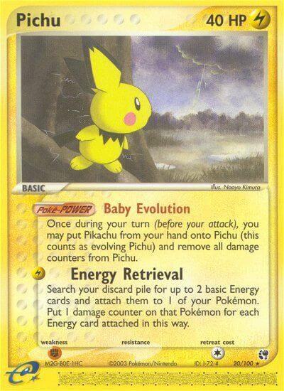 Pichu 20/100 (Sandstorm)  | Good Games Adelaide SA