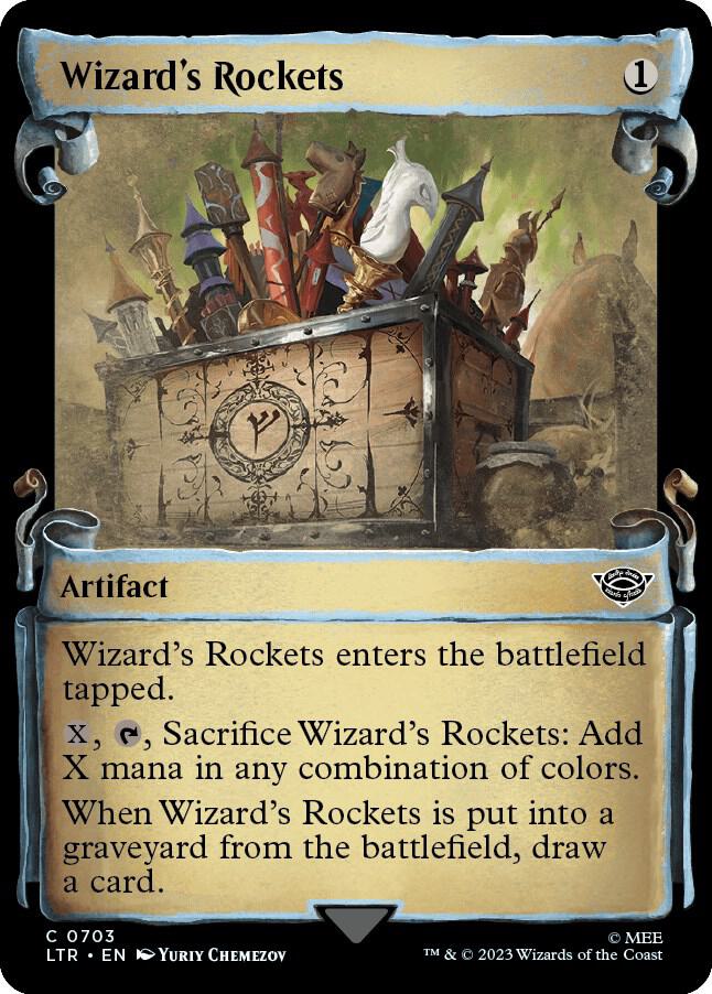 Wizards Rockets Showcase Scrolls 703 (Universes Beyond: The Lord of the Rings: Tales of Middle-earth)  | Good Games Adelaide SA