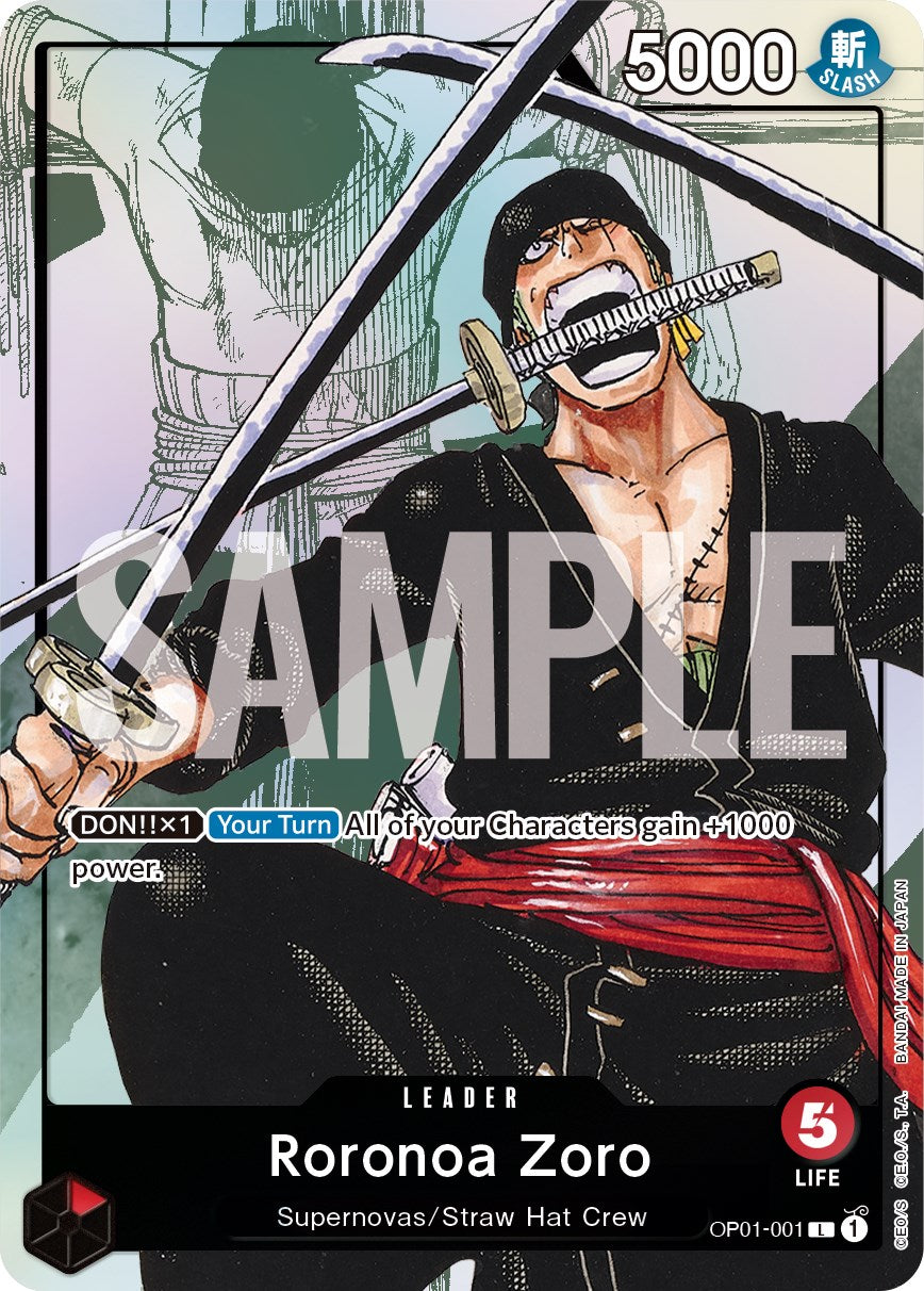 Roronoa Zoro (Alternate Art) [One Piece Promotion Cards] | Good Games Adelaide SA