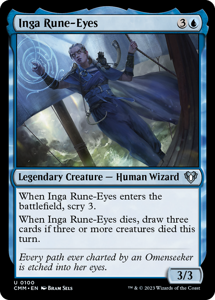 Inga Rune-Eyes [Commander Masters] | Good Games Adelaide SA
