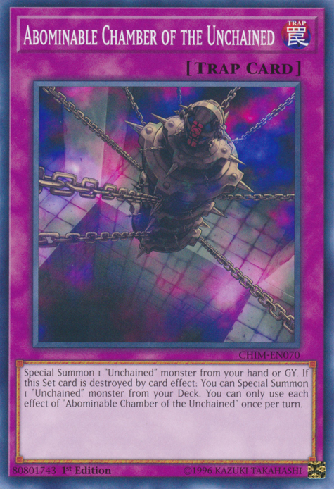 Abominable Chamber of the Unchained [CHIM-EN070] Common | Good Games Adelaide SA