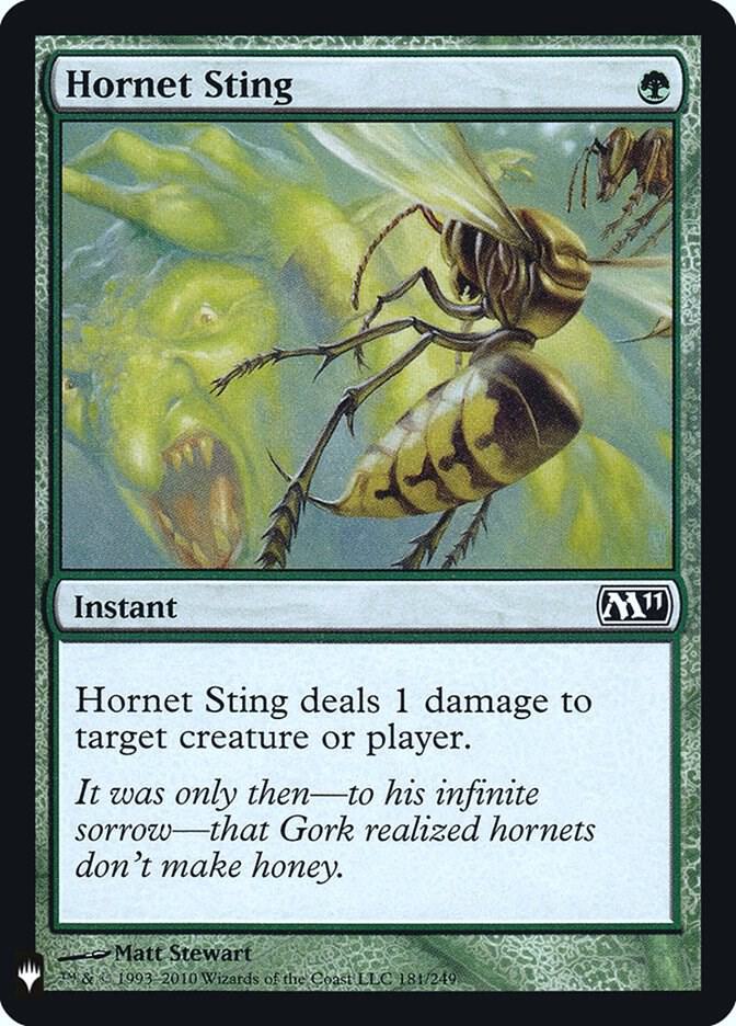 Hornet Sting 181 (The List Reprints)  - Foil | Good Games Adelaide SA