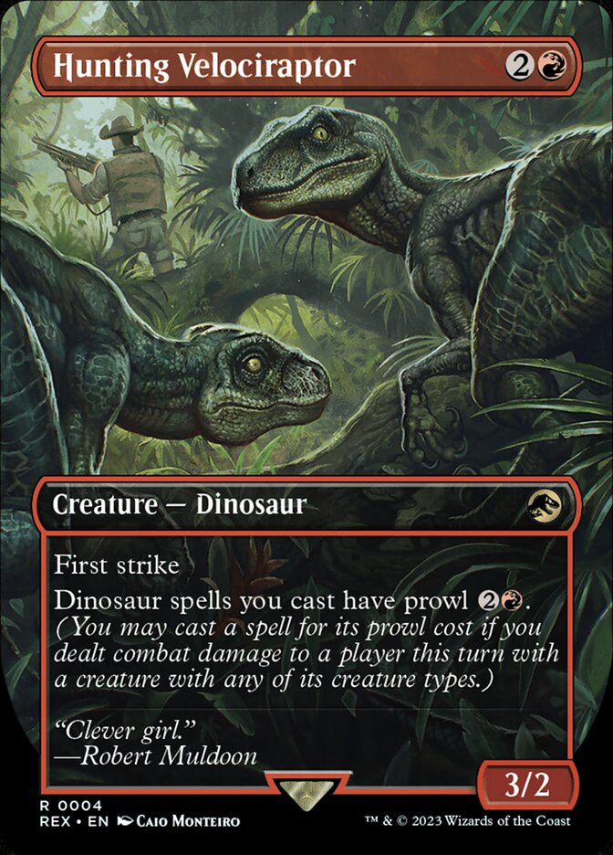 Hunting Velociraptor 4 (Universes Beyond: Jurassic World Collection)  | Good Games Adelaide SA