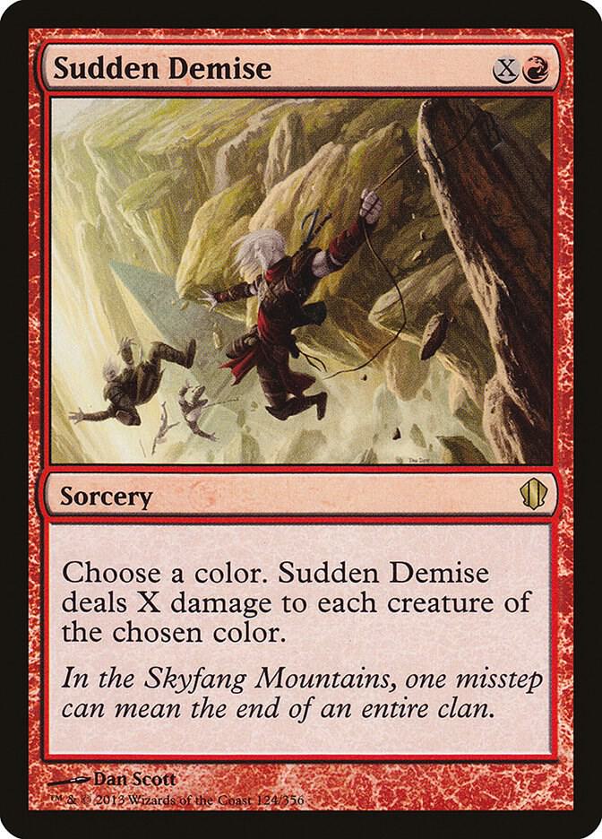 Sudden Demise 124 (Commander 2013)  | Good Games Adelaide SA