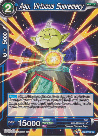 Agu, Virtuous Supremacy [DB2-060] | Good Games Adelaide SA
