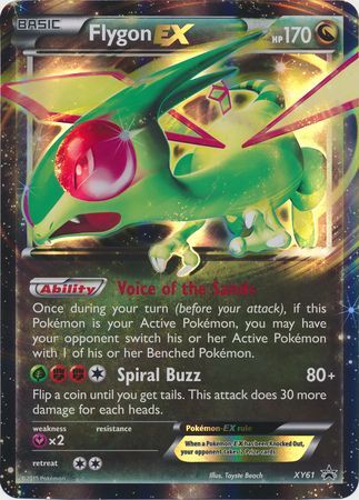 Flygon EX (XY61) (Jumbo Card) [XY: Black Star Promos] | Good Games Adelaide SA
