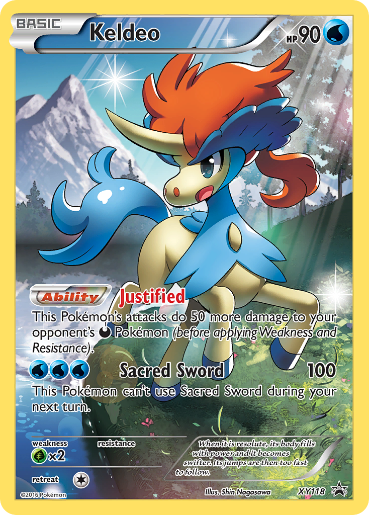 Keldeo (XY118) [XY: Black Star Promos] | Good Games Adelaide SA