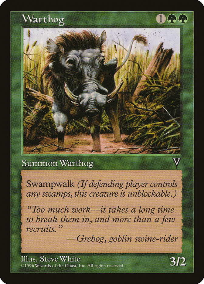 Warthog [Visions] | Good Games Adelaide SA