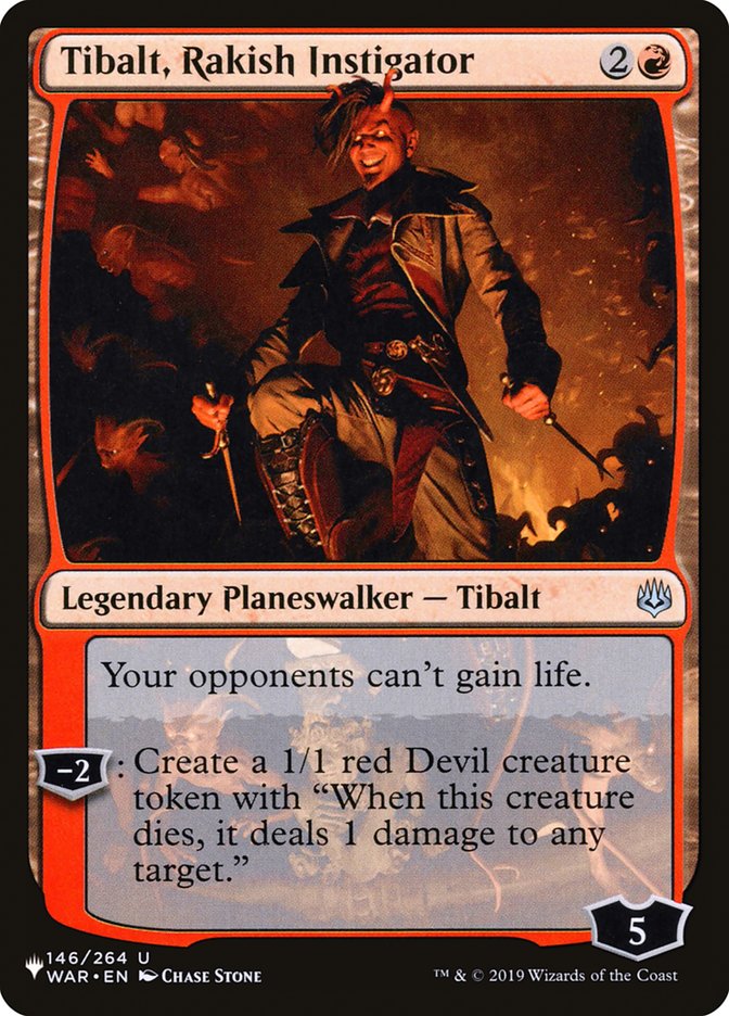 Tibalt, Rakish Instigator [The List] | Good Games Adelaide SA