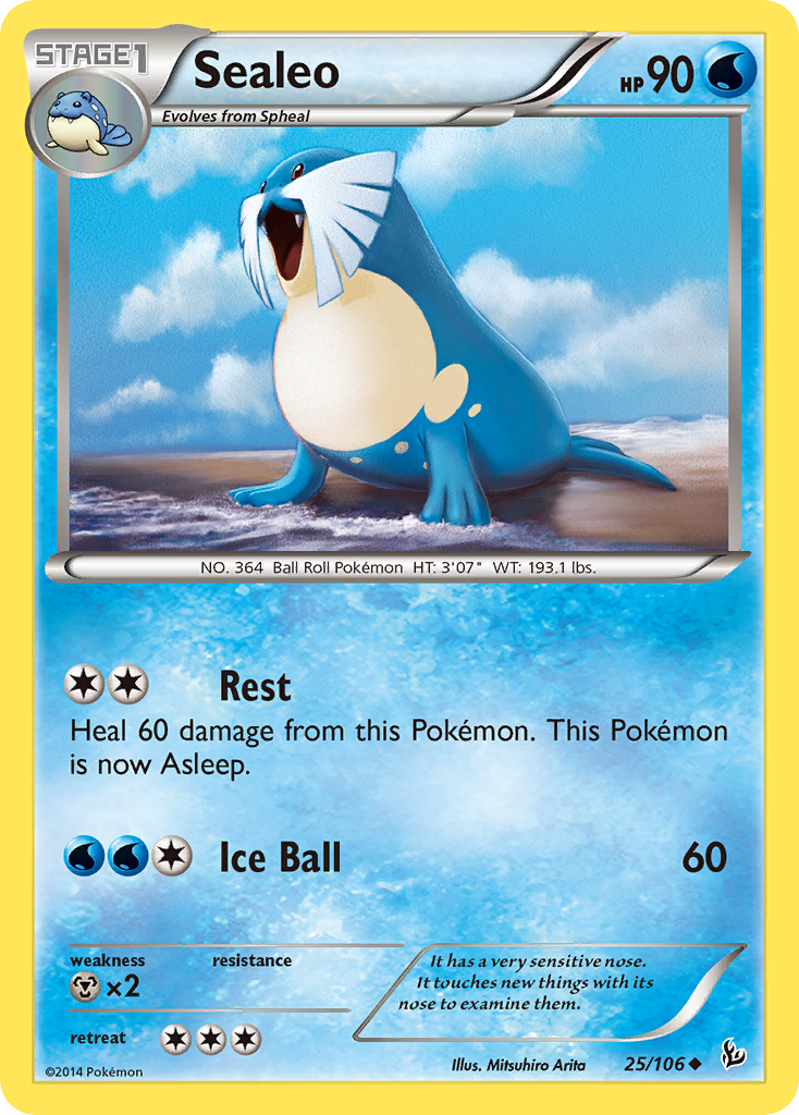 Sealeo (25/106) [XY: Flashfire] | Good Games Adelaide SA