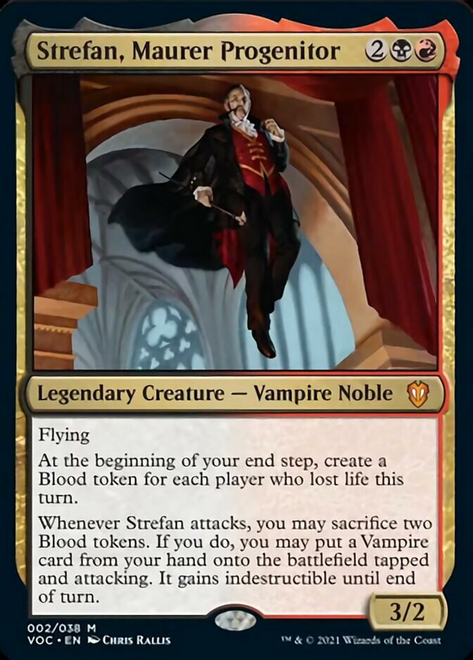 Strefan, Maurer Progenitor (Display Commander) [Innistrad: Crimson Vow Commander] | Good Games Adelaide SA