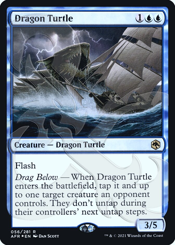 Dragon Turtle (Ampersand Promo) [Dungeons & Dragons: Adventures in the Forgotten Realms Promos] | Good Games Adelaide SA