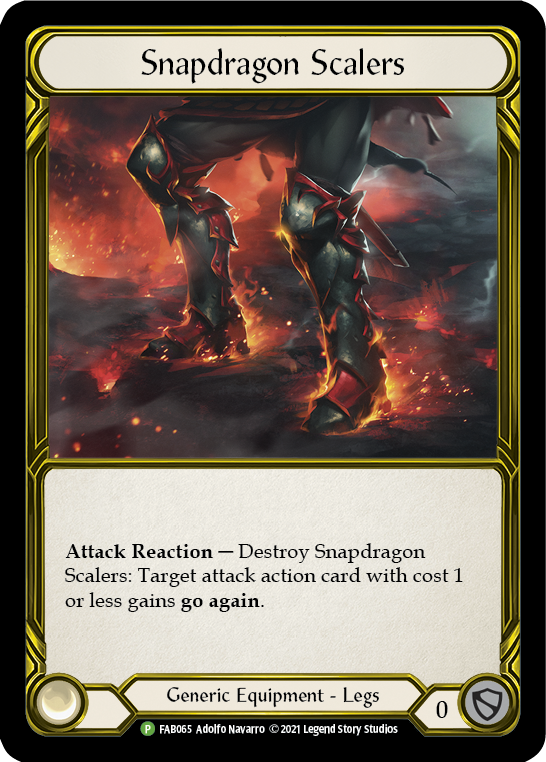 Snapdragon Scalers (Golden) [FAB065] (Promo)  Cold Foil | Good Games Adelaide SA