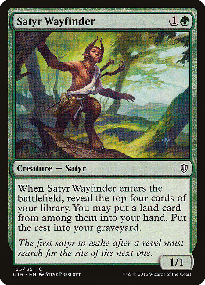 Satyr Wayfinder [Commander 2016] | Good Games Adelaide SA