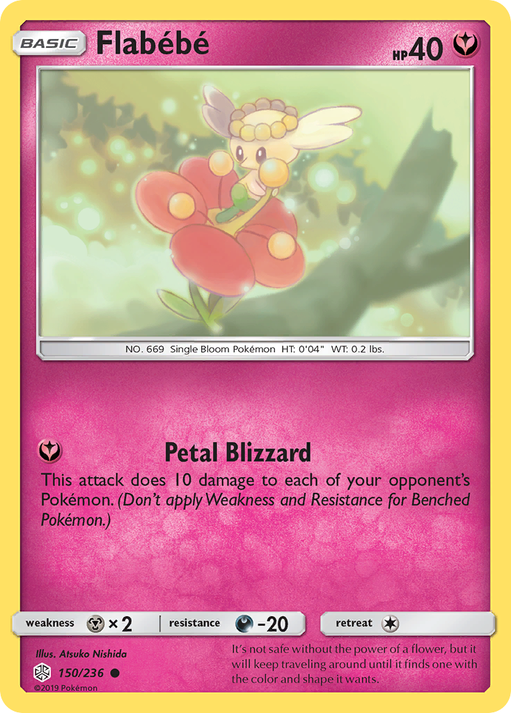 Flabebe (150/236) [Sun & Moon: Cosmic Eclipse] | Good Games Adelaide SA