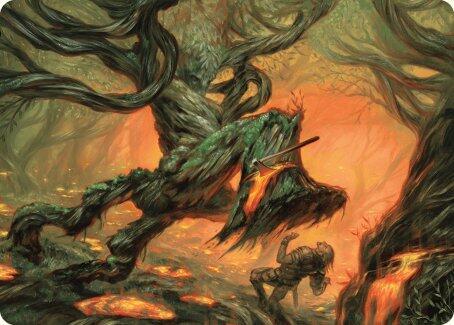 Stump Stomp Art Card 20 (Art Series: Modern Horizons 3)  | Good Games Adelaide SA