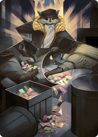 Masked Bandits Art Card [Streets of New Capenna Art Series] | Good Games Adelaide SA