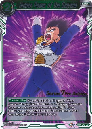 Hidden Power of the Saiyans (Assault of the Saiyans) [BT7-072_PR] | Good Games Adelaide SA