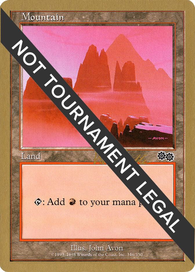 Mountain 346 1999 Kai Budde USG  (World Championship Decks)  | Good Games Adelaide SA