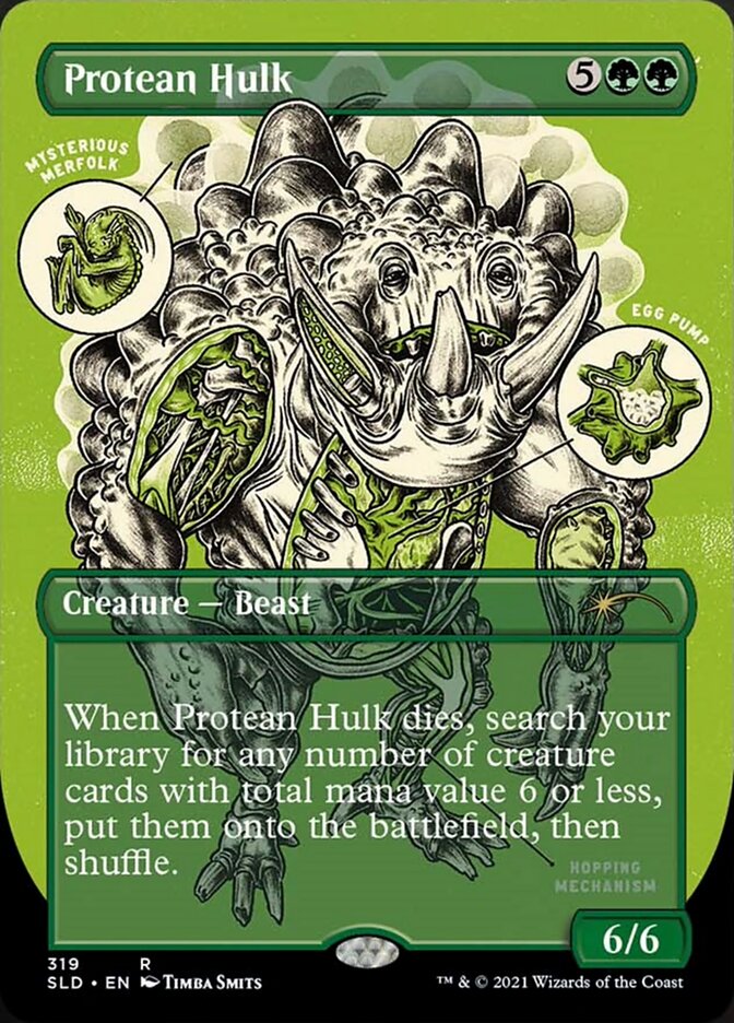Protean Hulk (Borderless) [Secret Lair Drop Series] | Good Games Adelaide SA