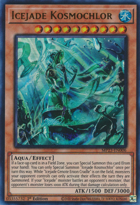 Icejade Kosmochlor [MP23-EN006] Ultra Rare | Good Games Adelaide SA