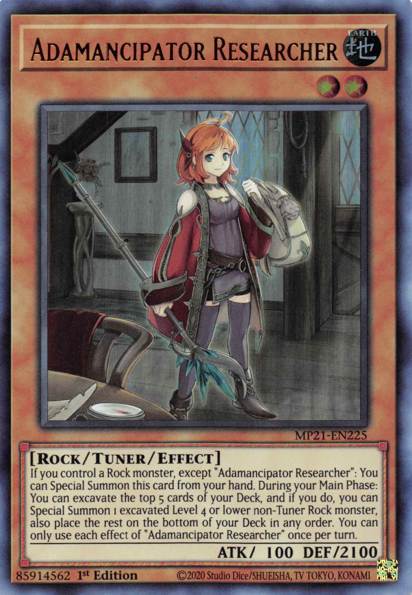 Adamancipator Researcher [MP21-EN225] Ultra Rare | Good Games Adelaide SA
