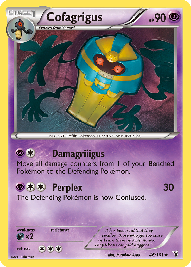 Cofagrigus (46/101) [Black & White: Noble Victories] | Good Games Adelaide SA