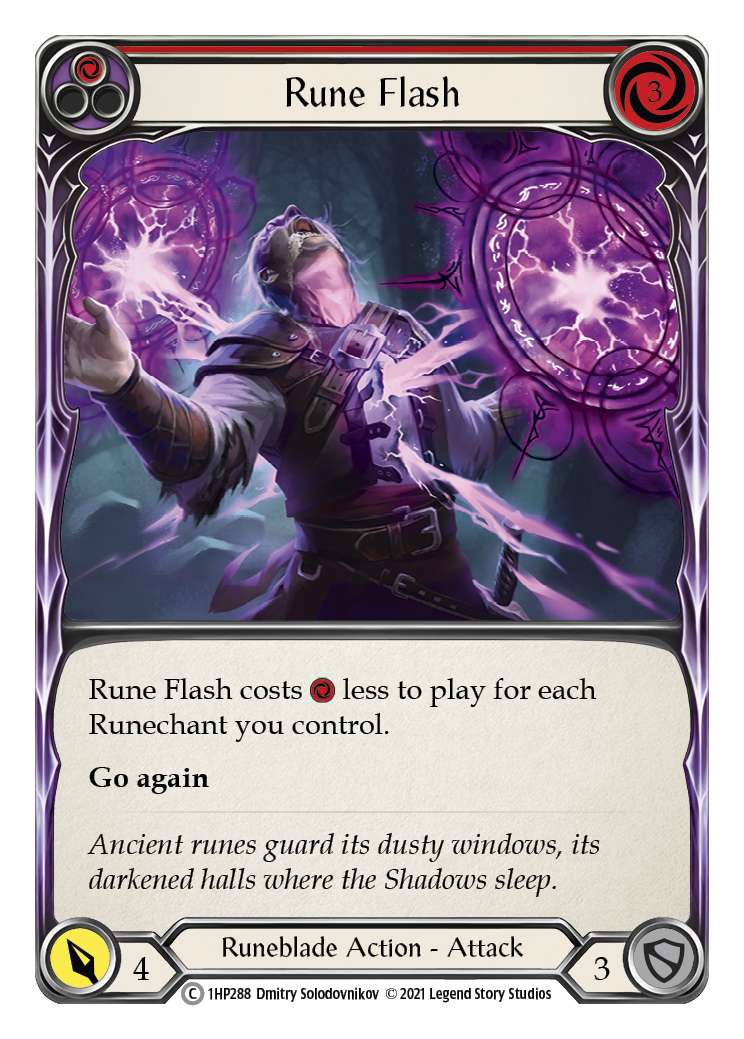 Rune Flash (Red) [1HP288] | Good Games Adelaide SA