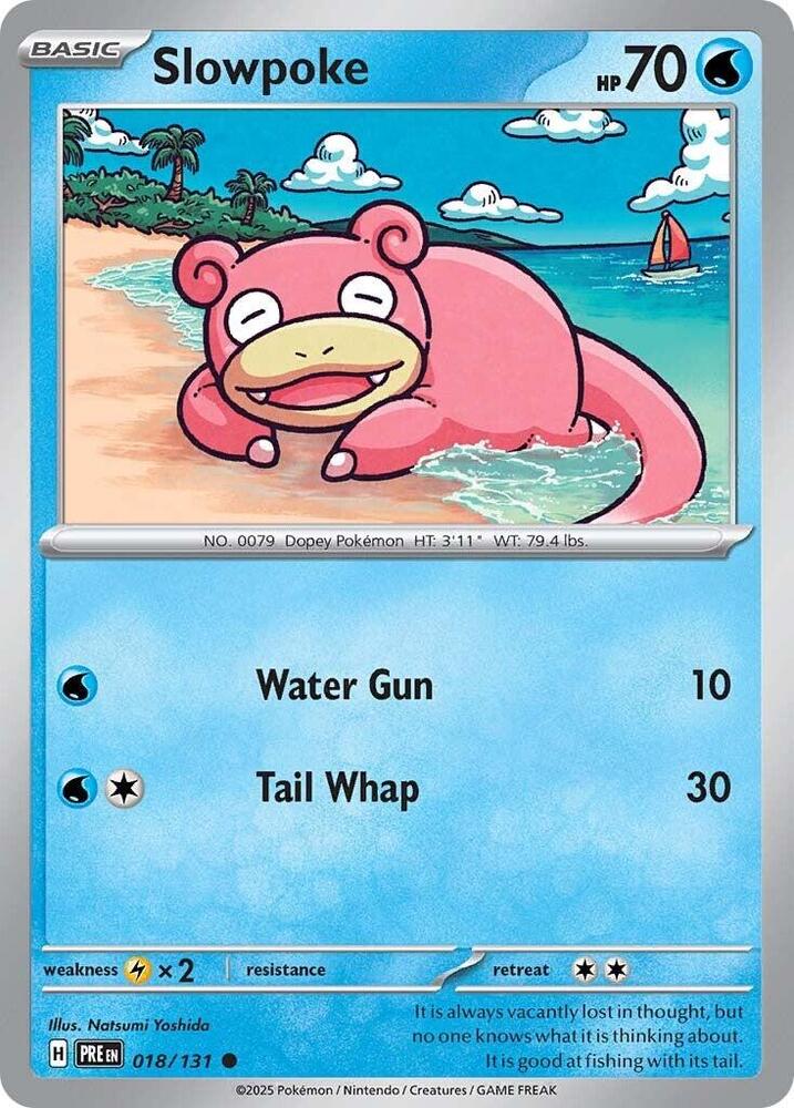 Slowpoke (018/131) [Scarlet & Violet: Prismatic Evolutions] | Good Games Adelaide SA